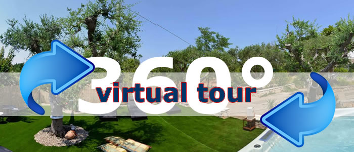 Click per visualizzare il Virtual Tour di B&B Trullo Casa Rosa