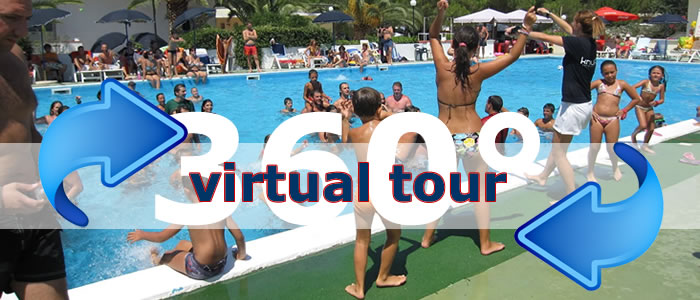 Click per visualizzare il Virtual Tour di Villaggio Tiziana Camping